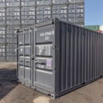 Contenitore marittimo 20 piedi in acciaio Corten