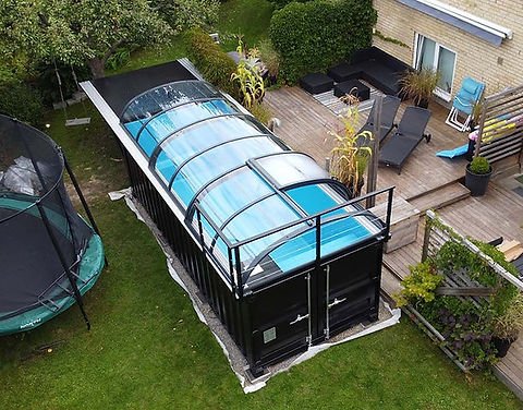 Piscina contenitore Premium 6,2 × 2,5 m