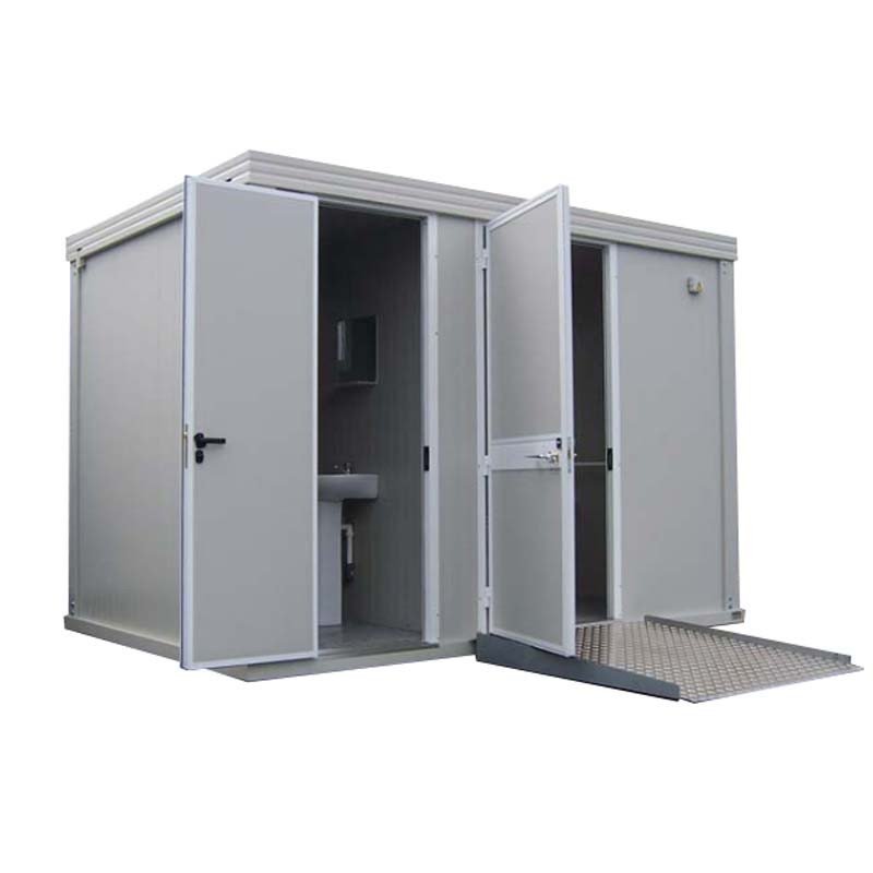 Modulo sanitario PMR con WC e doccia