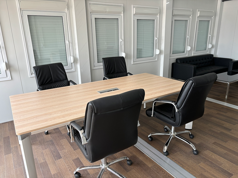 Ufficio modulare portatile – 4 moduli, 6 × 9,72 m - immagine 5