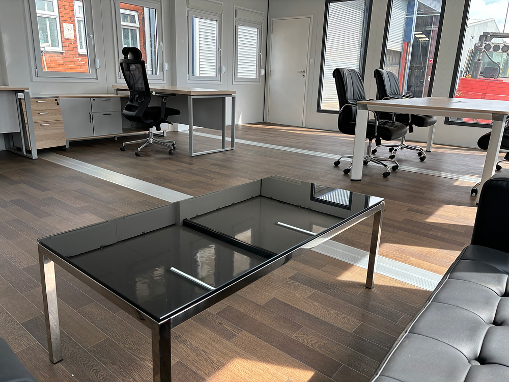 Ufficio modulare portatile – 4 moduli, 6 × 9,72 m - immagine 7