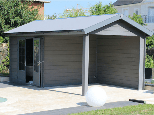 Abri Pool House in Composito – La Soluzione Perfetta per il tuo Spazio Piscina