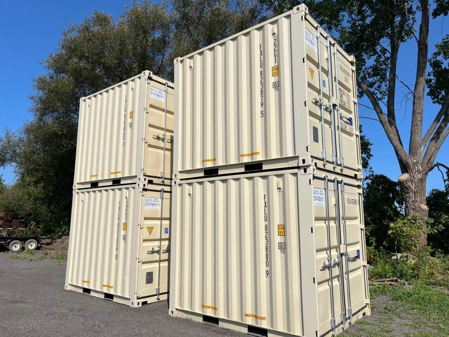 Container marittimo 10 piedi STD – Compatto e resistente - immagine 5