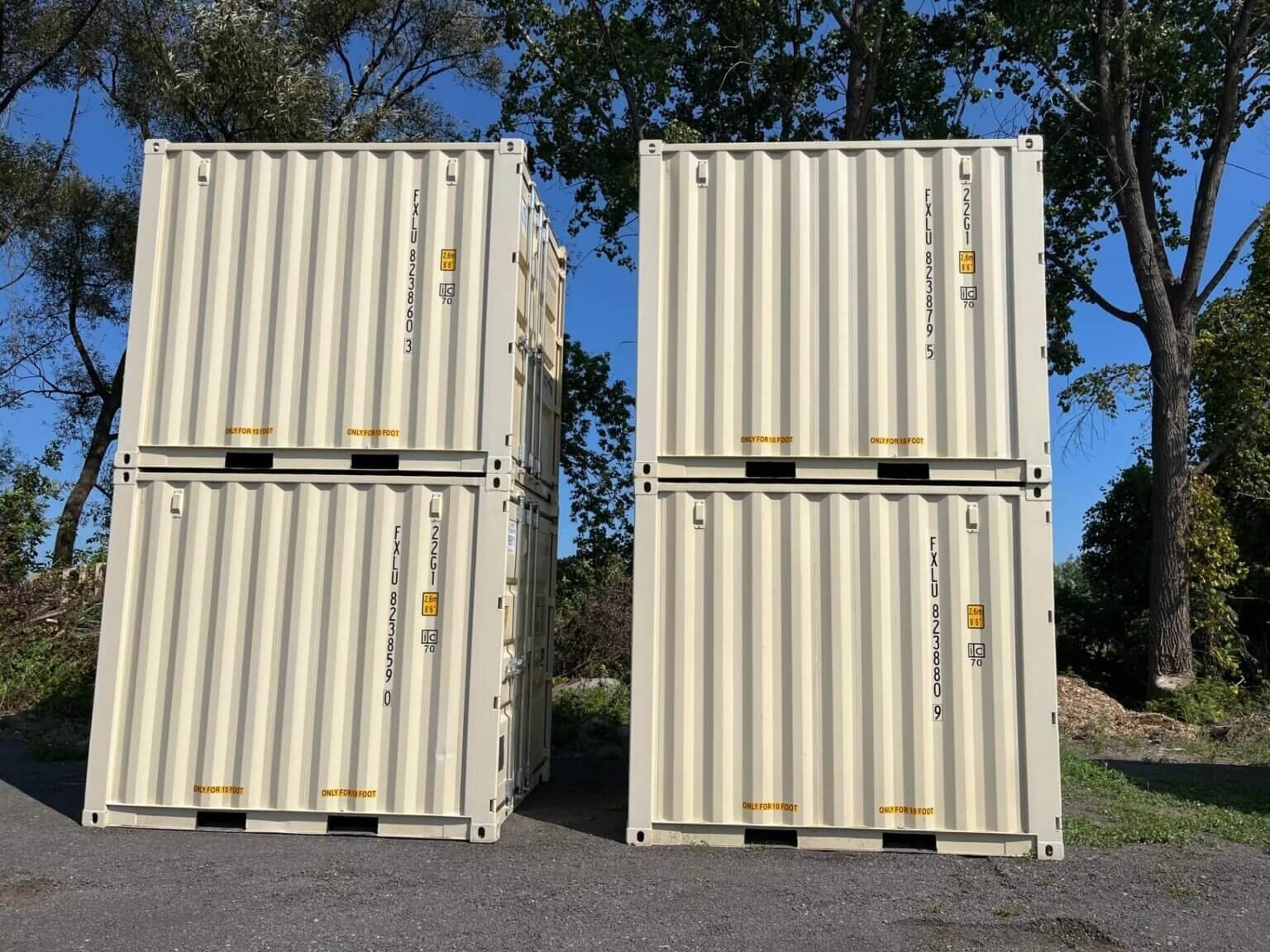 Container marittimo 10 piedi STD – Compatto e resistente - immagine 3