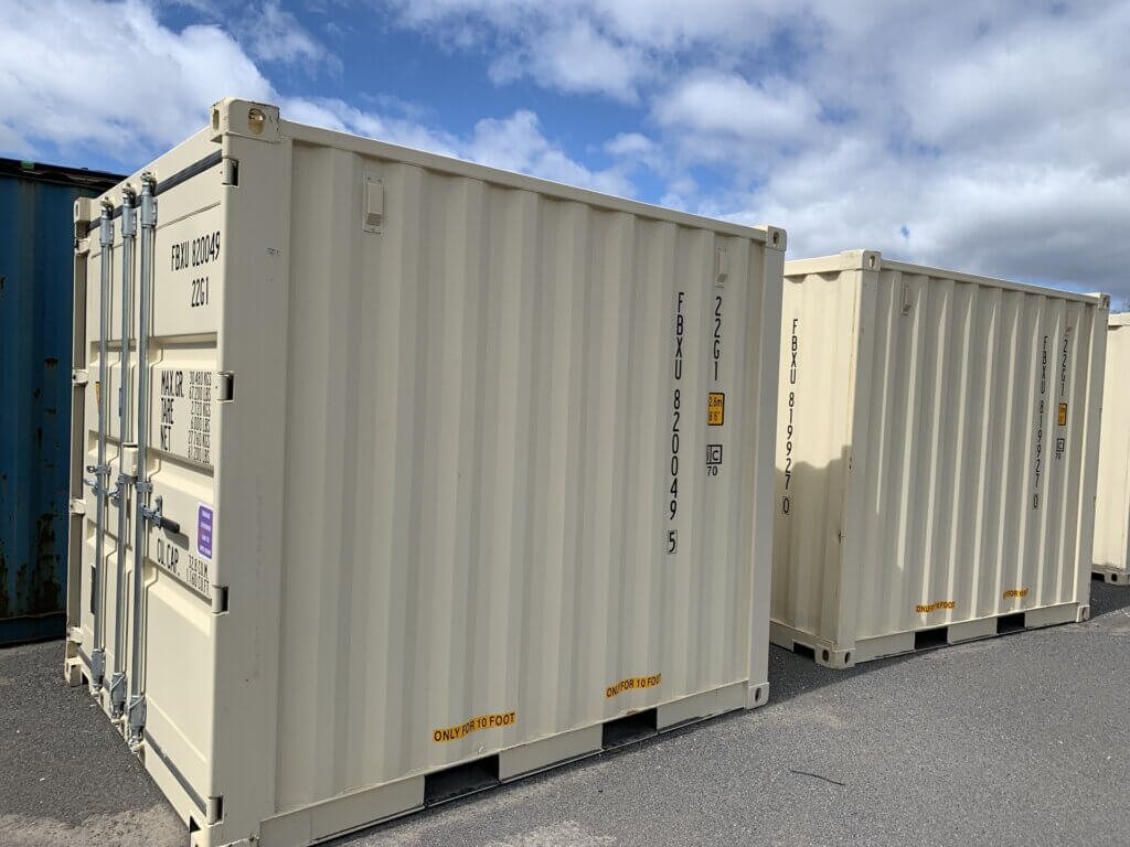 Container marittimo 10 piedi STD – Compatto e resistente