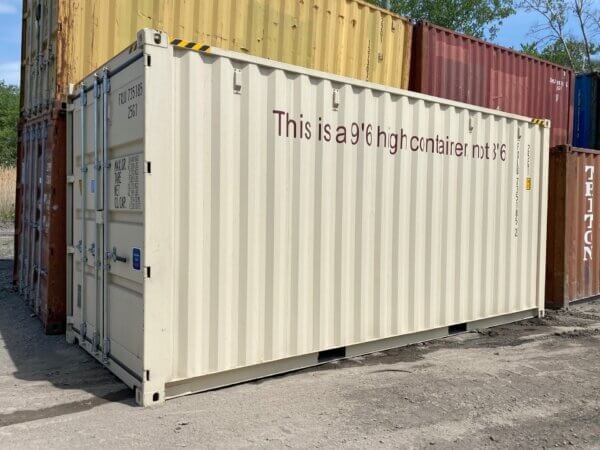Contenitore marittimo 20 piedi HC – Spazio extra e resistenza - immagine 3